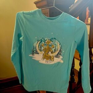Cat and Jack size M 8/10 light blue long sleeve shirt